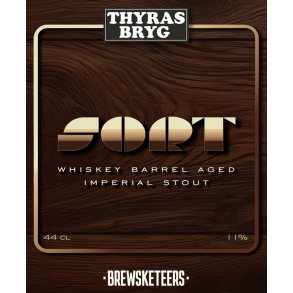 Sort - Whiskey Barrel Aged, 11,0 %