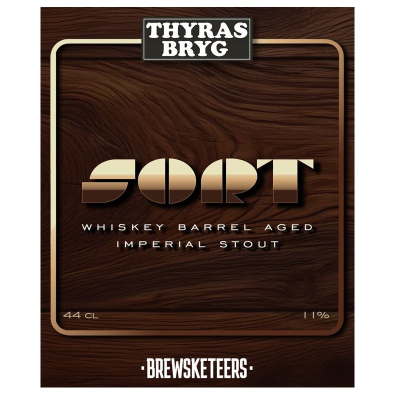 Sort - Whiskey Barrel Aged, 11,0 %