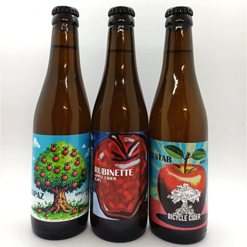Bicycle Cider: 3-i-1 bundle
